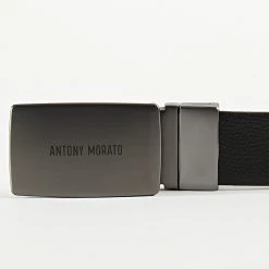 Vente flash ✔️ Ceinture Réversible MMBE00406 Noir Bleu Marine de Antony Morato 🔔 -Antony Morato Soldes antony morato 212221 MMBE00406 9000 20200207T140123 03