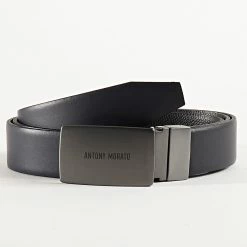 Vente flash ✔️ Ceinture Réversible MMBE00406 Noir Bleu Marine de Antony Morato 🔔 -Antony Morato Soldes antony morato 212221 MMBE00406 9000 20200207T140128 04