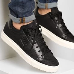 Vente flash ✔️ Baskets 01393 Black de Antony Morato 🧨