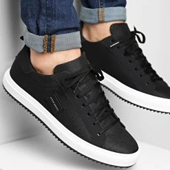 Bon marché 👍 Baskets MMFW01418 Black de Antony Morato 😀