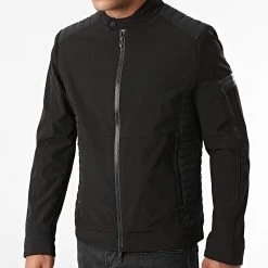 Tout neuf ❤️ Veste Zippée MMCO00750 Noir de Antony Morato 🛒 -Antony Morato Soldes antony morato 276087 MMCO00750 9000 20210805T162143 03