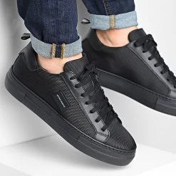 De gros ✔️ Baskets MMFW01394 Black de Antony Morato 😀