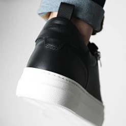 Tout neuf 🎁 Baskets MMFW01477 Black de Antony Morato 👍 -Antony Morato Soldes antony morato 295964 MMFW01477 9000 20211227T161323 04