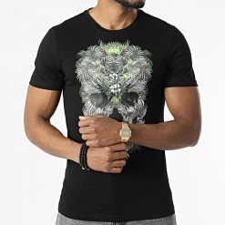Bon marché 🎁 Tee 👕 Shirt MMKS02168 Noir de Antony Morato 🔔 -Antony Morato Soldes antony morato 302911 MMKS02168 9000 20220214T162105 03
