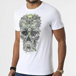 Vente flash ⌛ Tee 👚 Shirt MMKS02168 Blanc de Antony Morato 🤩