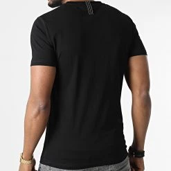 Grosses soldes ✔️ Tee 👚 Shirt Racing Sport Noir de Antony Morato 🤩 -Antony Morato Soldes antony morato 302916 MMKS02095 9000 20220214T152313 04