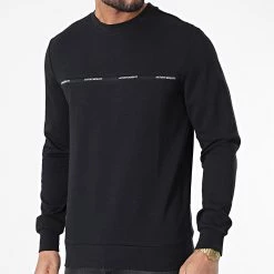 Meilleure vente 🔥 Sweat Crewneck MMFL00820 Noir de Antony Morato 🛒