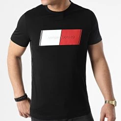 Les meilleures critiques de 😍 Tee 👕 Shirt A Bandes MMKS02092 Noir de Antony Morato 🔔 -Antony Morato Soldes antony morato 306480 MMKS02092 9000 20220311T145653 03