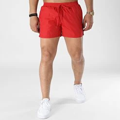 Promo 👏 Short De Bain A Bandes Racing Sport MMBW00068 Rouge de Antony Morato 😀 -Antony Morato Soldes antony morato 311028 MMBW00068 5086 20220328T155520 03