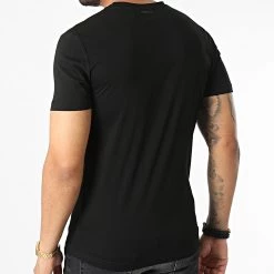 Coupon 👏 Tee 👕 Shirt MMKS02213 Noir de Antony Morato 🧨 -Antony Morato Soldes antony morato 331046 MMKS02213 9000 20220804T161524 04