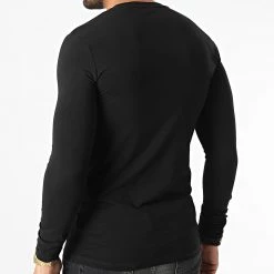 Coupon 💯 Tee 👚 Shirt Manches Longues MMKL00315 Noir de Antony Morato 👍 -Antony Morato Soldes antony morato 331047 MMKL00315 9000 20220804T161557 04