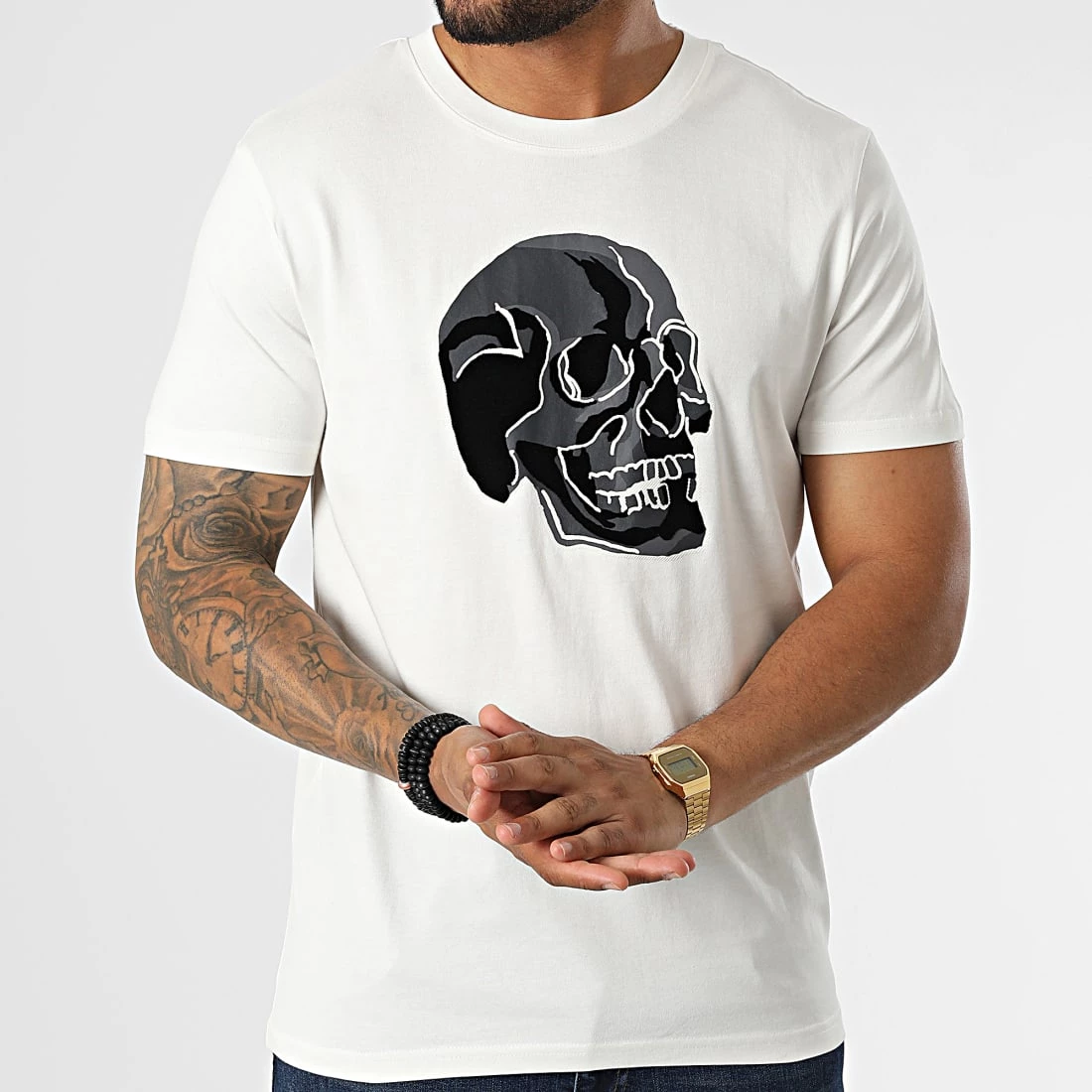 Les meilleures critiques de 😉 Tee 👕 Shirt MMKS02180 Blanc de Antony Morato 🔔 3 Les meilleures critiques de 😉 Tee 👕 Shirt MMKS02180 Blanc de Antony Morato 🔔 – Image 3