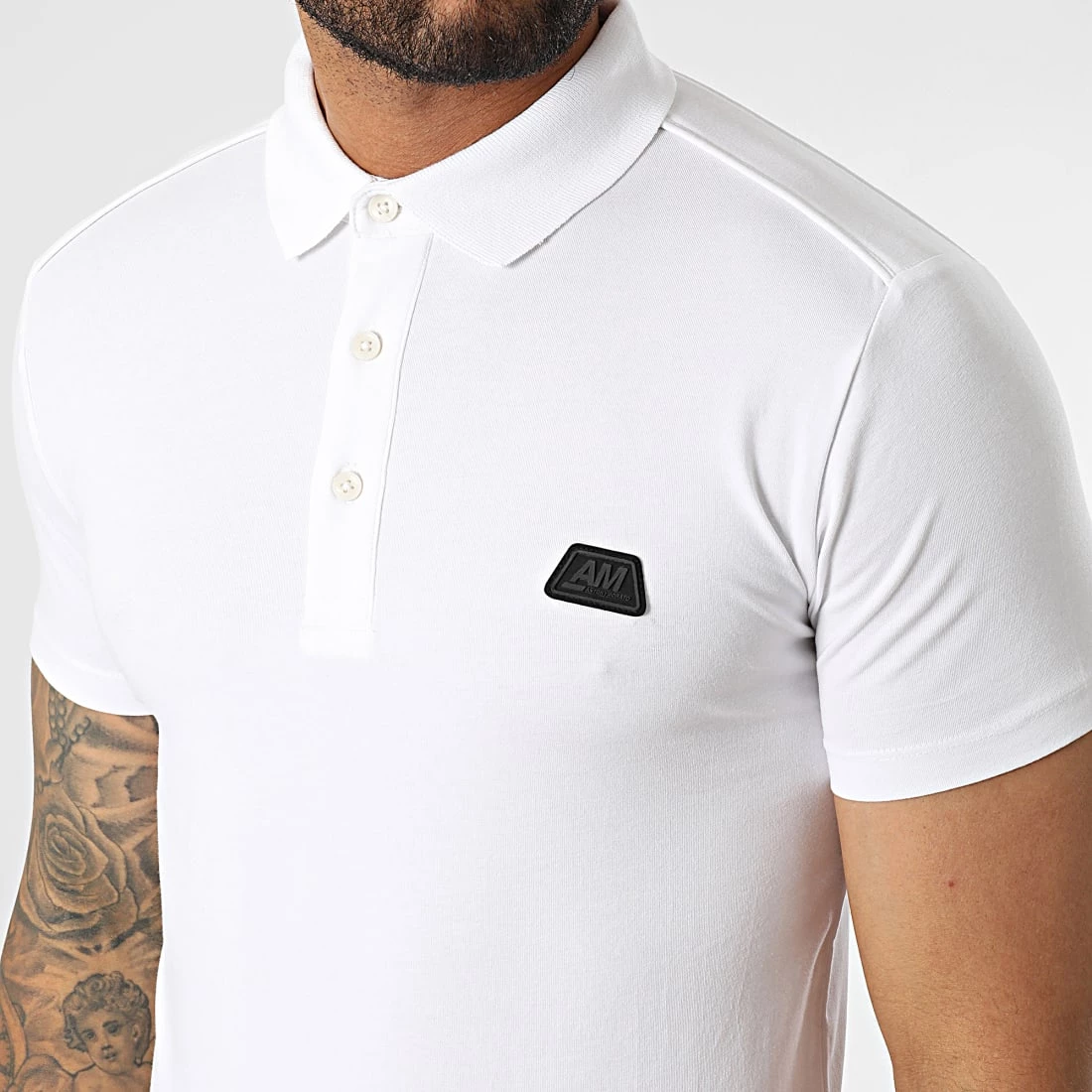 Sortie 🎉 Polo Manches Courtes MMKS02210 Blanc de Antony Morato 🌟 2 Sortie 🎉 Polo Manches Courtes MMKS02210 Blanc de Antony Morato 🌟 – Image 2