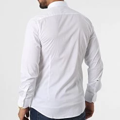 Tout neuf ⭐ Chemise Manches Longues MMSL00694 Blanc de Antony Morato 🛒 7 Tout neuf ⭐ Chemise Manches Longues MMSL00694 Blanc de Antony Morato 🛒 -Antony Morato Soldes antony morato 332492 MMSL00694 1000 20220816T135421 04