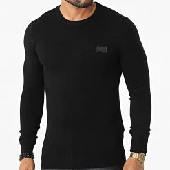 Vente flash 🧨 Pull MMSW01319 Noir de Antony Morato 💯
