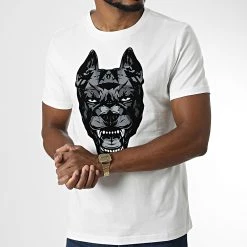 Tout neuf 🔥 Tee 👚 Shirt MMK502195 Blanc de Antony Morato 😉 -Antony Morato Soldes antony morato 335265 MMK502195 1011 20220905T155603 03