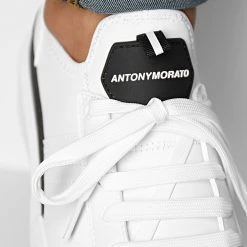 Le moins cher 👍 Baskets 👟 Sneakers MMFW01503 White de Antony Morato 😉 -Antony Morato Soldes antony morato 337756 MMFW01503 1000 20220919T155359 03