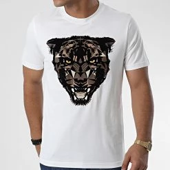 Promo 😍 Tee 👕 Shirt Amsterdam MMKS02187 Blanc de Antony Morato 🌟 -Antony Morato Soldes antony morato 337757 MMKS02187 1011 20220921T153923 03