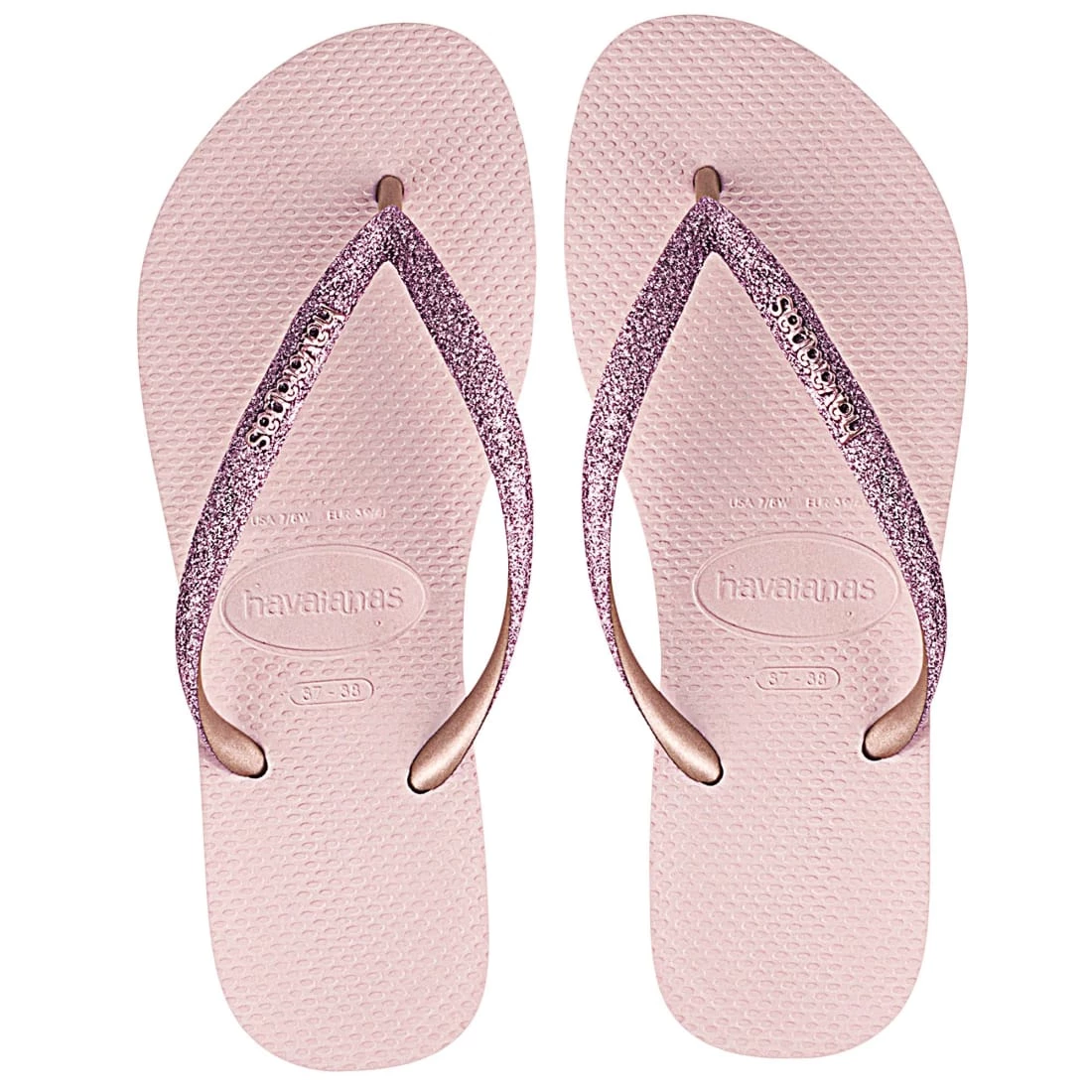 Budget ✨ Tongs Femme Slim Glitter 4143975 Ballet Rose de Havaianas 💯 1 Budget ✨ Tongs Femme Slim Glitter 4143975 Ballet Rose de Havaianas 💯