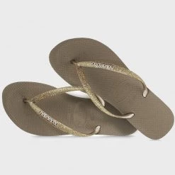 Nouveau 🔥 Tongs Femme Slim Glitter 4143975 Rose Gold de Havaianas 🎁 -Antony Morato Soldes havaianas 218676 4143975 3581 20200423T084718 03