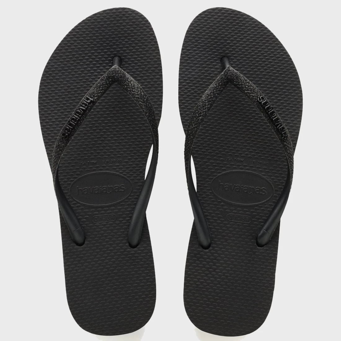 Top 10 🛒 Tongs Femme Slim Sparkle 4144734 Noir de Havaianas ❤️ 1 Top 10 🛒 Tongs Femme Slim Sparkle 4144734 Noir de Havaianas ❤️