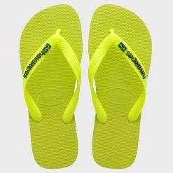 Meilleur prix 😉 Tongs Brasil Layers Vert de Havaianas 🔥