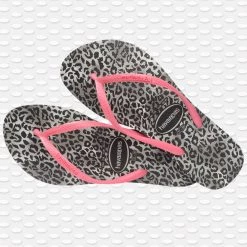 Vente flash 😉 Tongs Femme Slim Leopard Noir de Havaianas 👍 -Antony Morato Soldes havaianas 255200 4145480 0090 20210312T112520 04