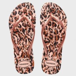 De gros ✨ Tongs Femme Slim Animals Rose de Havaianas 😍