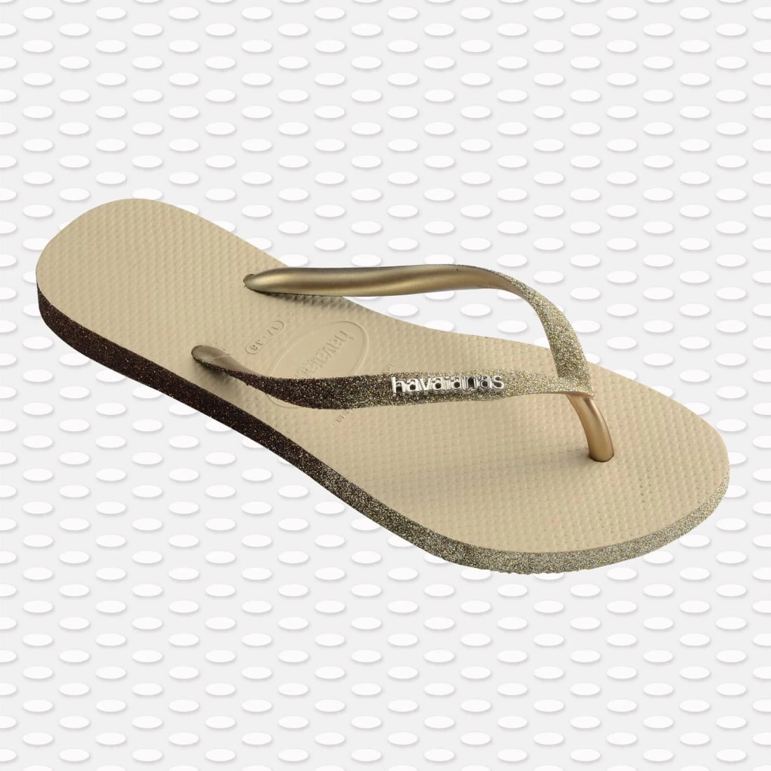 Top 10 ✨ Tongs Femme Slim Sparkle Beige de Havaianas 😍 2 Top 10 ✨ Tongs Femme Slim Sparkle Beige de Havaianas 😍 – Image 2