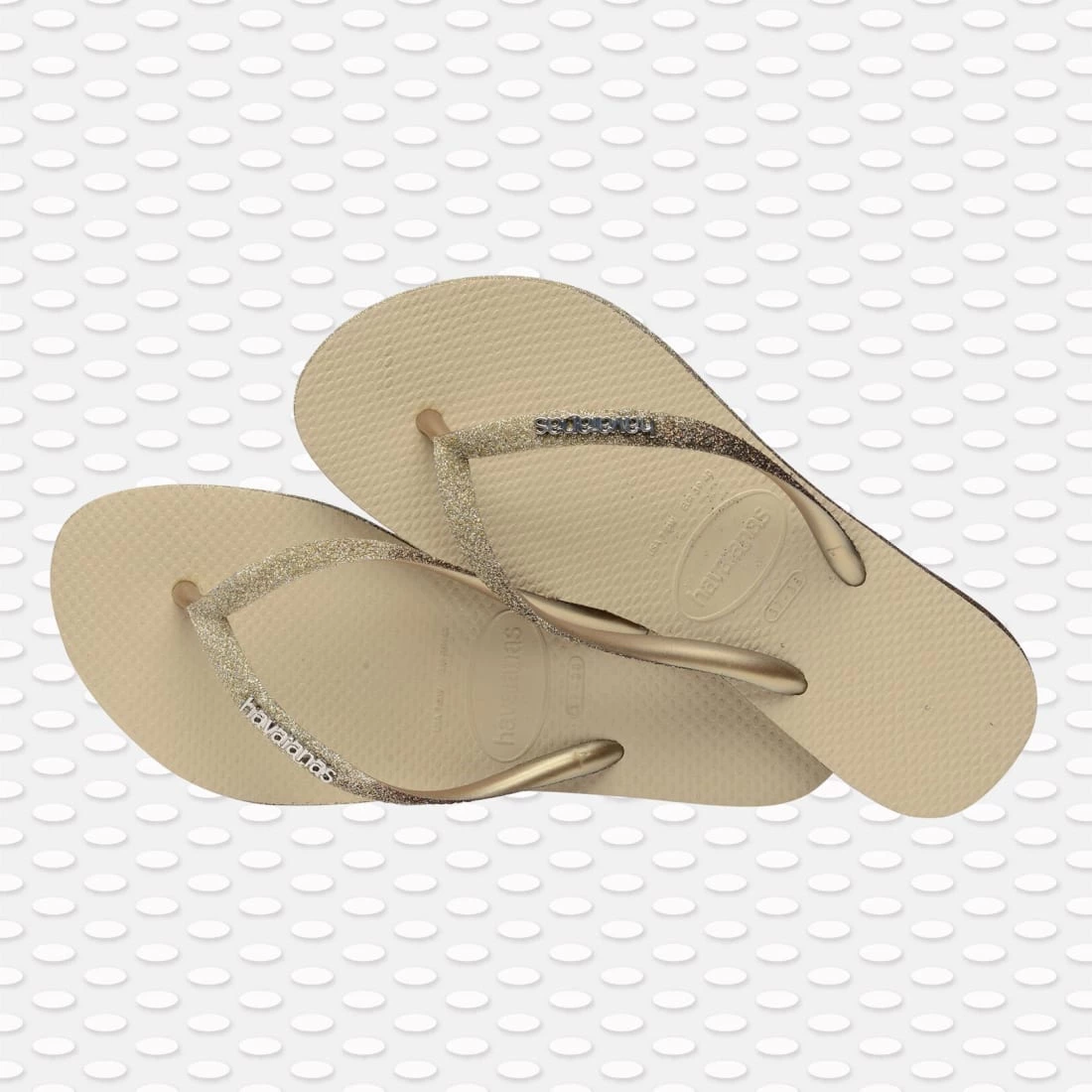 Top 10 ✨ Tongs Femme Slim Sparkle Beige de Havaianas 😍 4 Top 10 ✨ Tongs Femme Slim Sparkle Beige de Havaianas 😍 – Image 4