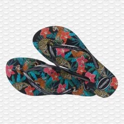 Sortie đ Tongs Femme Slim Tropical Noir de Havaianas â 7 Sortie đ Tongs Femme Slim Tropical Noir de Havaianas â -Antony Morato Soldes havaianas 255395 4122111 2191 20210312T110058 04