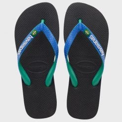 De gros ❤️ Tongs Brasil Mix Bleu Marine de Havaianas 🔔