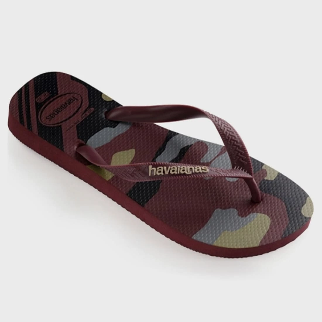 Vente flash 🎁 Tongs Top Camo Bordeaux de Havaianas ✨ 2 Vente flash 🎁 Tongs Top Camo Bordeaux de Havaianas ✨ – Image 2