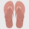 Vente flash 🧨 Tongs Femme You Shine Rose de Havaianas ⭐