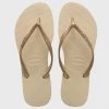 Le moins cher 😍 Tongs Femme Slim Beige de Havaianas 🥰