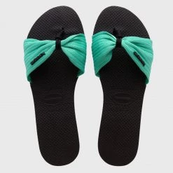 Meilleur prix 🎉 Tongs Femme You St Tropez Basic Noir de Havaianas 🎁