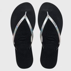 Le moins cher ✔️ Tongs Femme You Metallic Noir Iridescent de Havaianas 👏