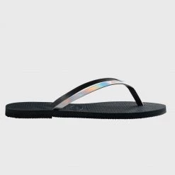 Le moins cher ✔️ Tongs Femme You Metallic Noir Iridescent de Havaianas 👏 -Antony Morato Soldes havaianas 305874 4135102 0074 20220314T152959 04
