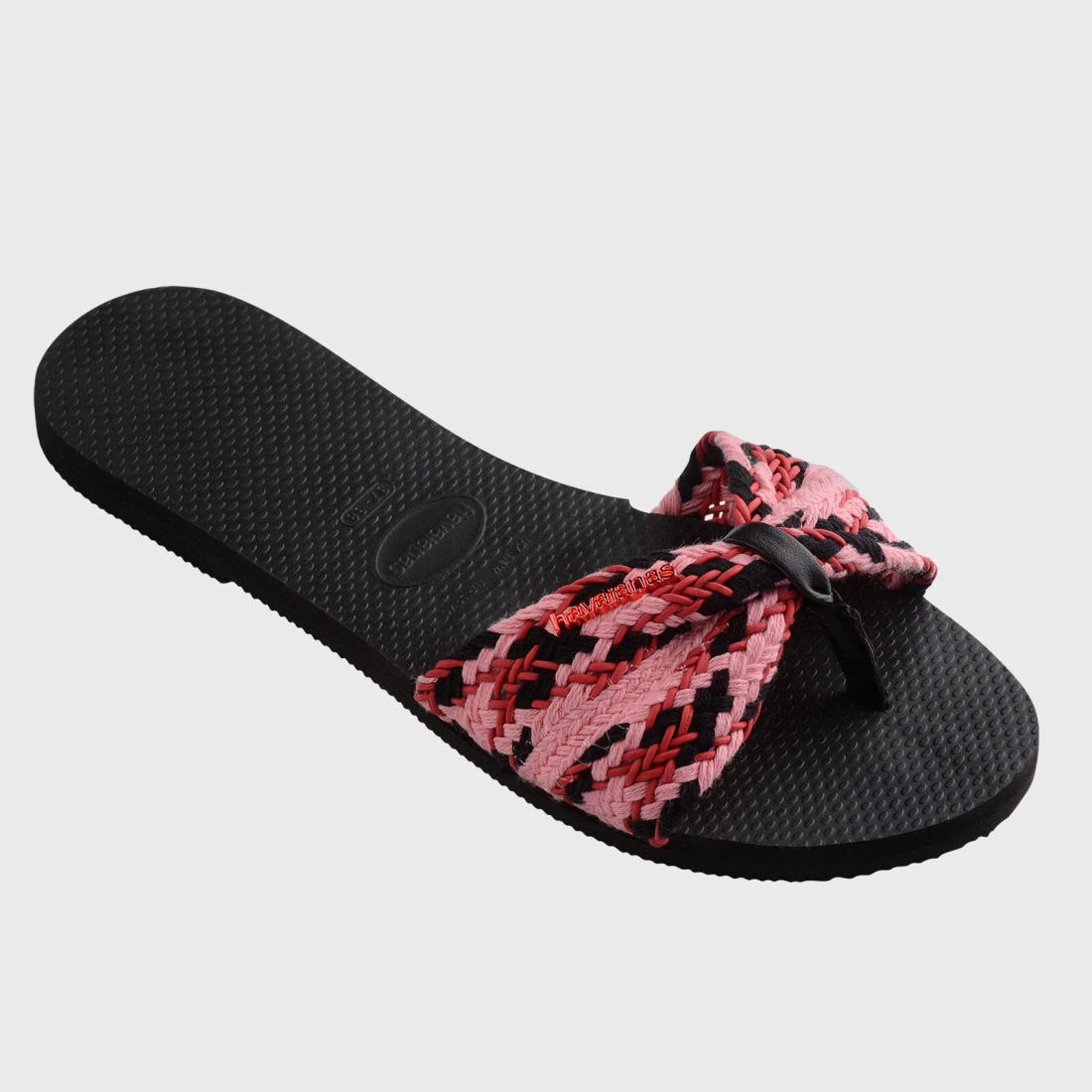 Budget 👍 Tongs Femme You St Tropez Mesh Noir Rose de Havaianas 🔔 2 Budget 👍 Tongs Femme You St Tropez Mesh Noir Rose de Havaianas 🔔 – Image 2