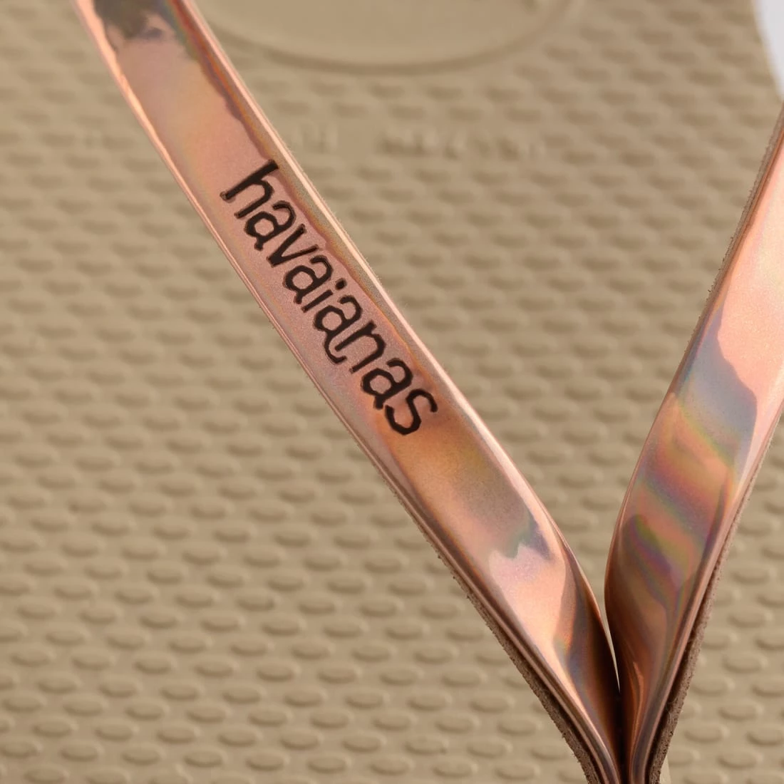 De gros 😀 Tongs Femme You Metallic Beige Rose de Havaianas 😍 4 De gros 😀 Tongs Femme You Metallic Beige Rose de Havaianas 😍 – Image 4