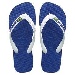 Remise 🔥 Tongs Brasil Logo Bleu Marine de Havaianas 🎉