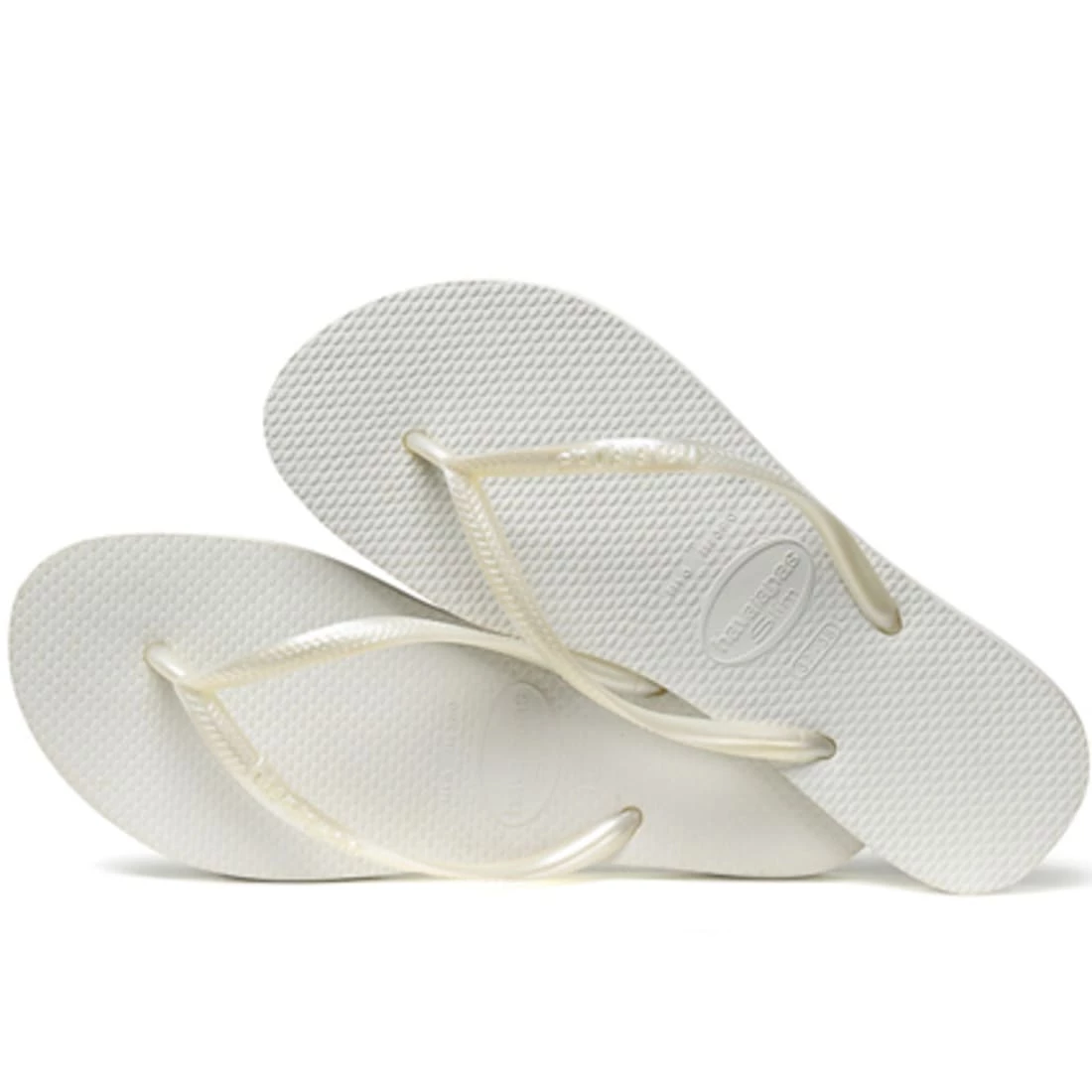 Offres 🔔 Tongs Femme Slim Blanc de Havaianas 🔥 2 Offres 🔔 Tongs Femme Slim Blanc de Havaianas 🔥 – Image 2