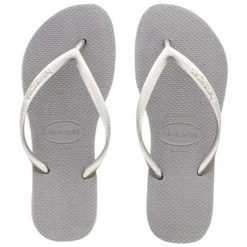 Nouveau 👏 Tongs Femme Slim Steel Gray de Havaianas 🛒