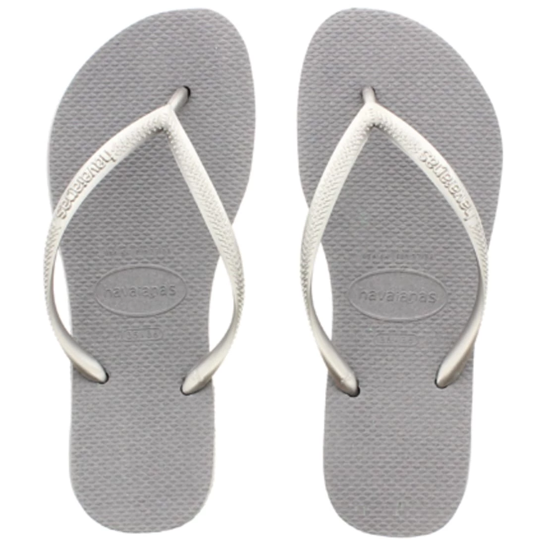 Nouveau 👏 Tongs Femme Slim Steel Gray de Havaianas 🛒 1 Nouveau 👏 Tongs Femme Slim Steel Gray de Havaianas 🛒
