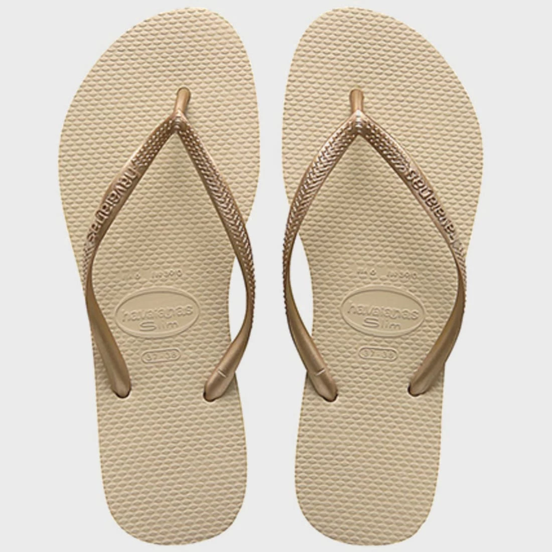 Le moins cher 👏 Tongs Femme Slim 4000030 Beige de Havaianas 🛒 1 Le moins cher 👏 Tongs Femme Slim 4000030 Beige de Havaianas 🛒