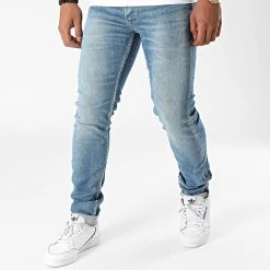 Vente flash ✨ Jean Slim 711 476191 Bleu Denim de Le Temps Des Cerises 🤩