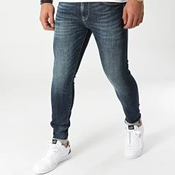 Sortie ✔️ Jean Skinny Power C Bleu Denim de Le Temps Des Cerises ⌛