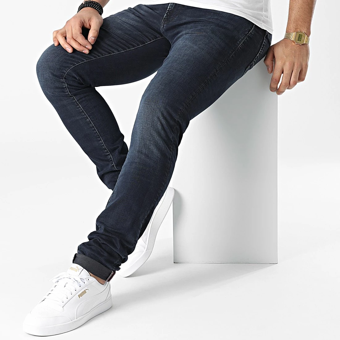 Coupon 👍 Jean Slim Jog 700/11 Bleu Brut de Le Temps Des Cerises 🥰 3 Coupon 👍 Jean Slim Jog 700/11 Bleu Brut de Le Temps Des Cerises 🥰 – Image 3