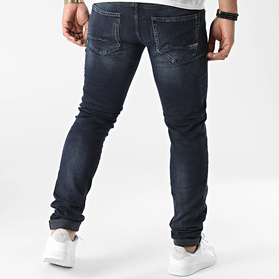 Coupon 👍 Jean Slim Jog 700/11 Bleu Brut de Le Temps Des Cerises 🥰 4 Coupon 👍 Jean Slim Jog 700/11 Bleu Brut de Le Temps Des Cerises 🥰 – Image 4