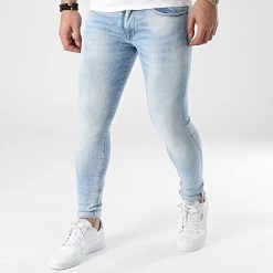 Tout neuf 👍 Jean Skinny Power Bleu Wash de Le Temps Des Cerises 🧨